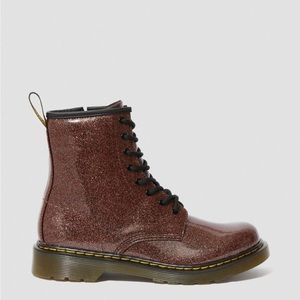 Dr. Martens Kids Glitter Boots - Brown